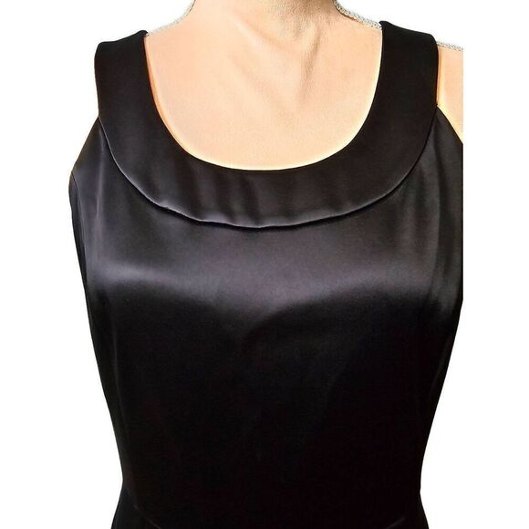 Calvin Klein Satin Pleated Dress - Picture 2 of 6